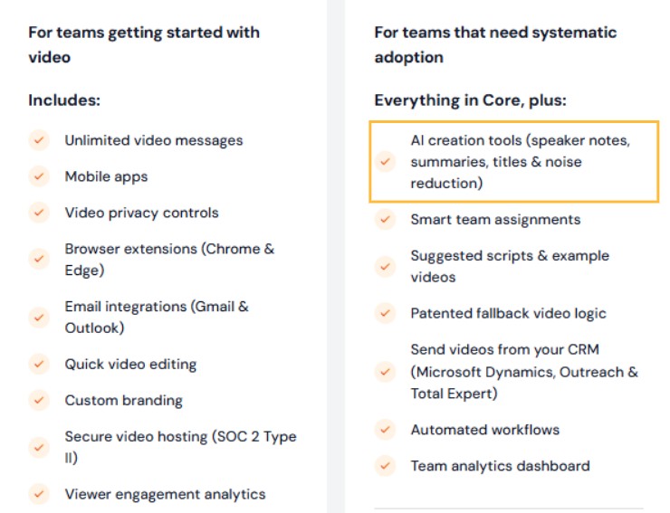 Icons and names of various BombBomb apps and integrations, including Agent Legend, Android, Boomtown, Curaytor, Digideck, and Edge.