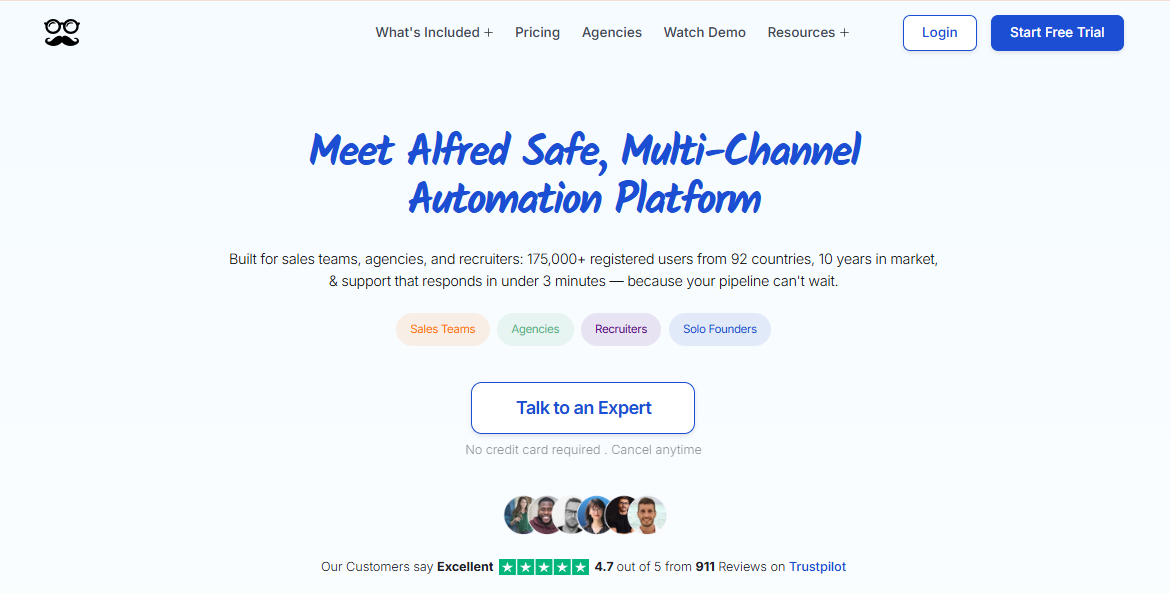 meet alfred homepage