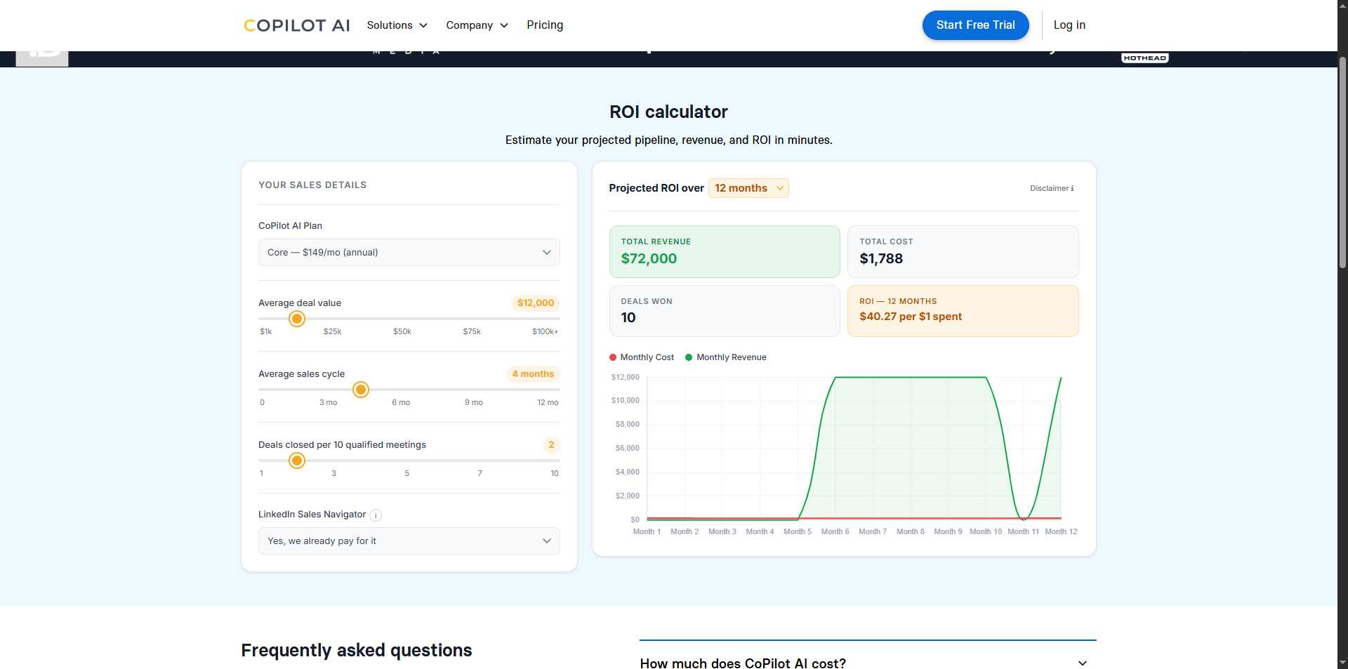 copilot ai pricing