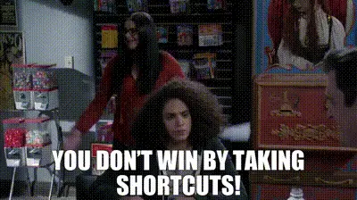 Ariel Winter saying one doesn't win by taking shortcuts