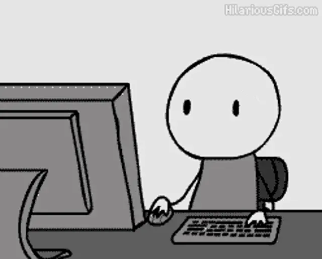 Blinking guy gif