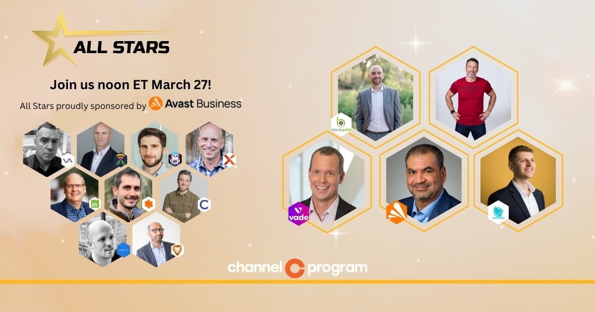 Line up of speakers at the All Stars event.