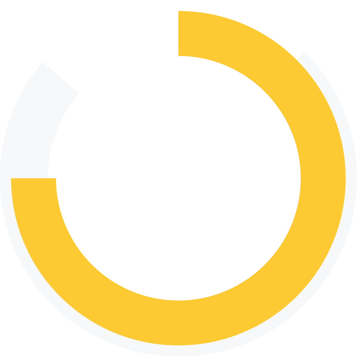 yellow circle accent for photo