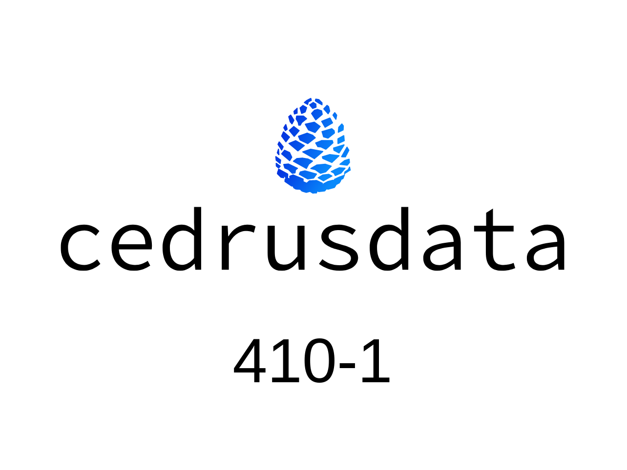 Релиз CedrusData 410-1