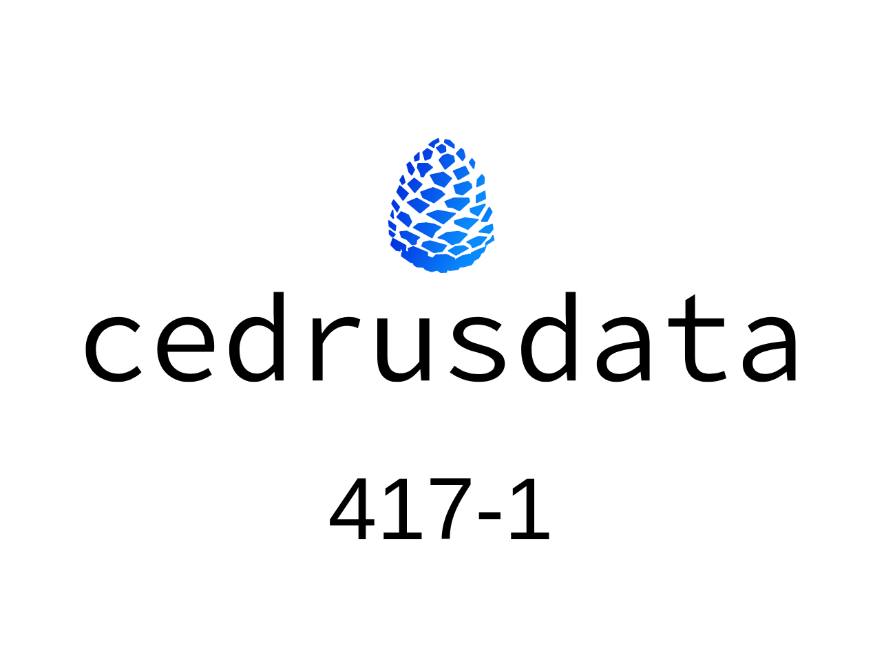 Релиз CedrusData 417-1