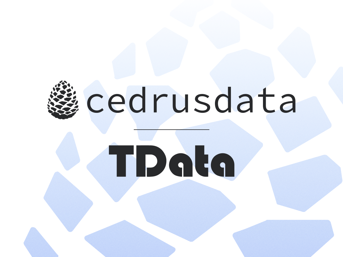 CedrusData и TData подписали партнерское соглашение