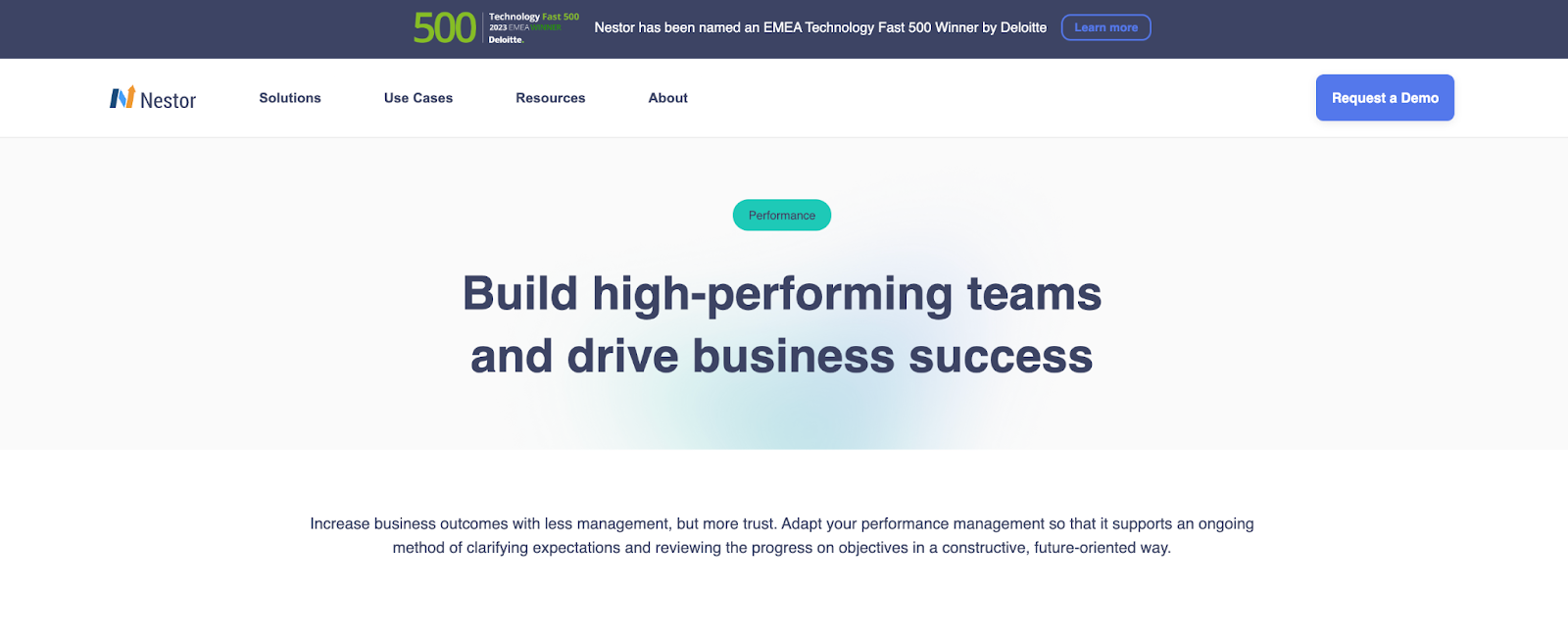 Performance management software