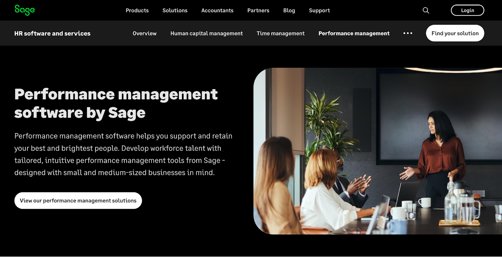 Performance management software
