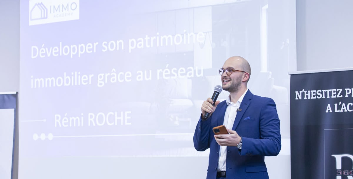 Rémi Roche, créateur de la formation Immo Academy en immobilier