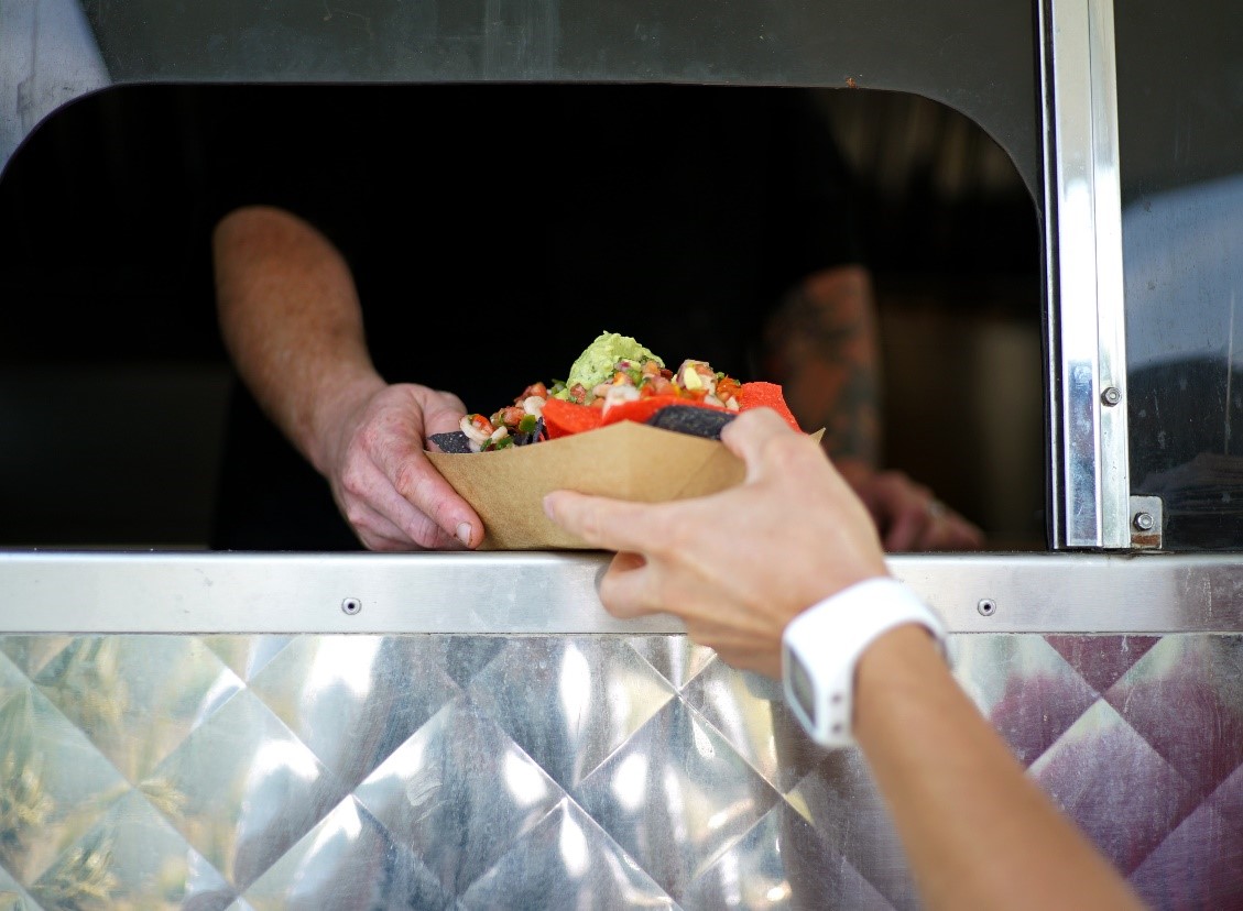 A picture containing person, indoor, vesselDescription automatically generated