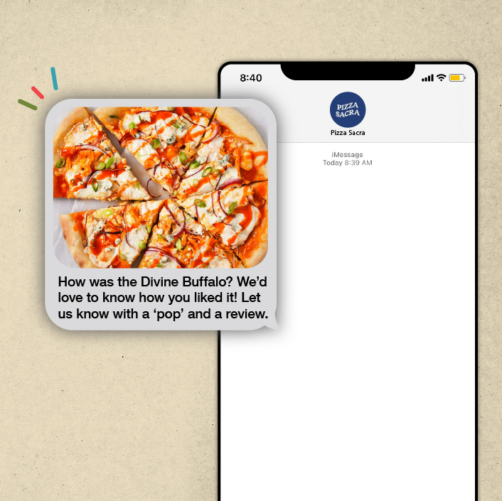 Meet guests where they are with SMS marketing for restaurants