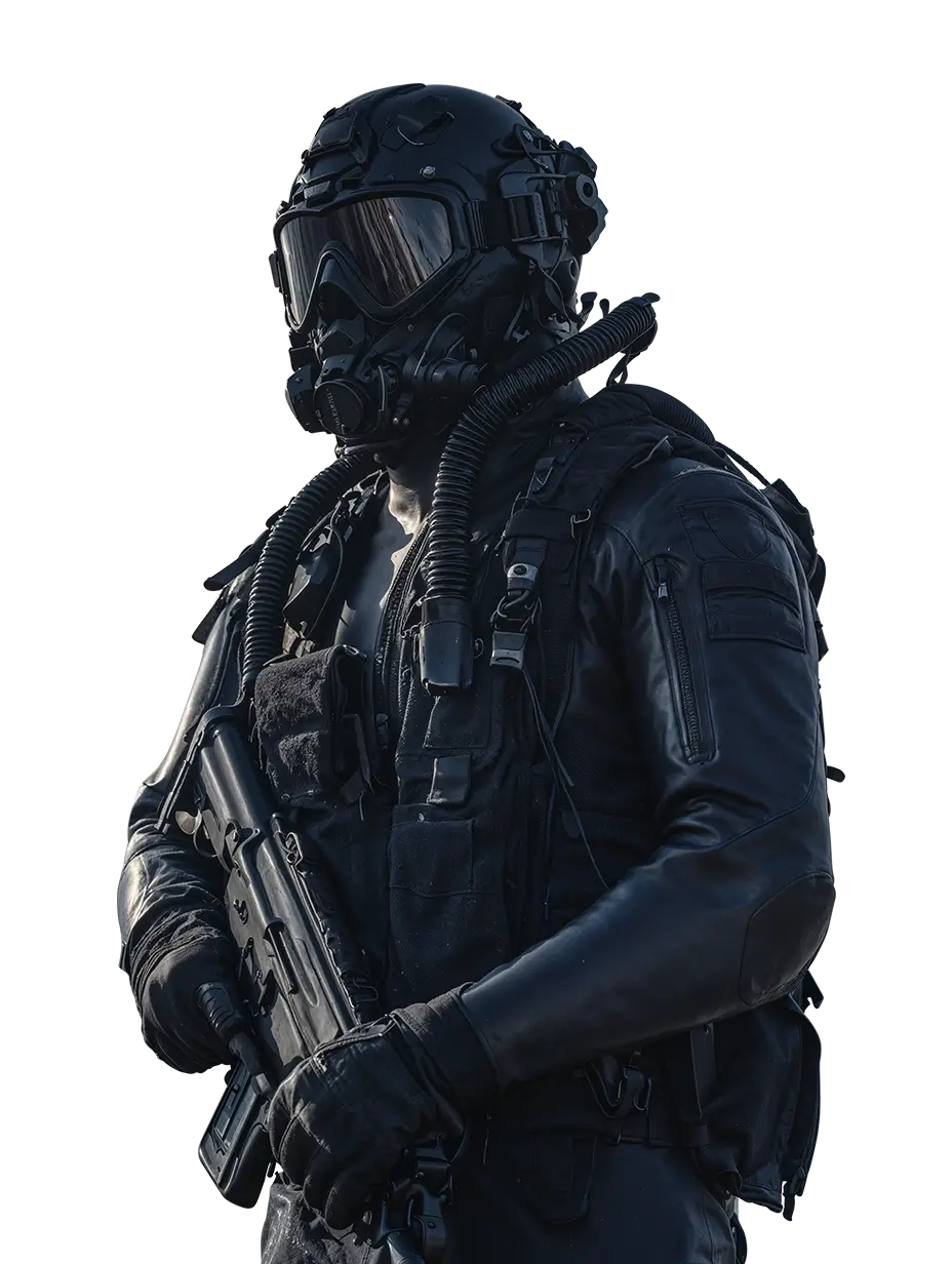 next-generation special forces soldier Abyssal Fleet for card game Tide of steel