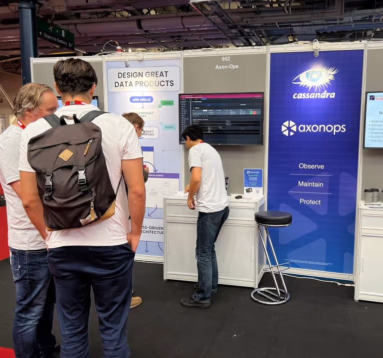 Strong Cassandra DB interest at Big Data LDN Booth image