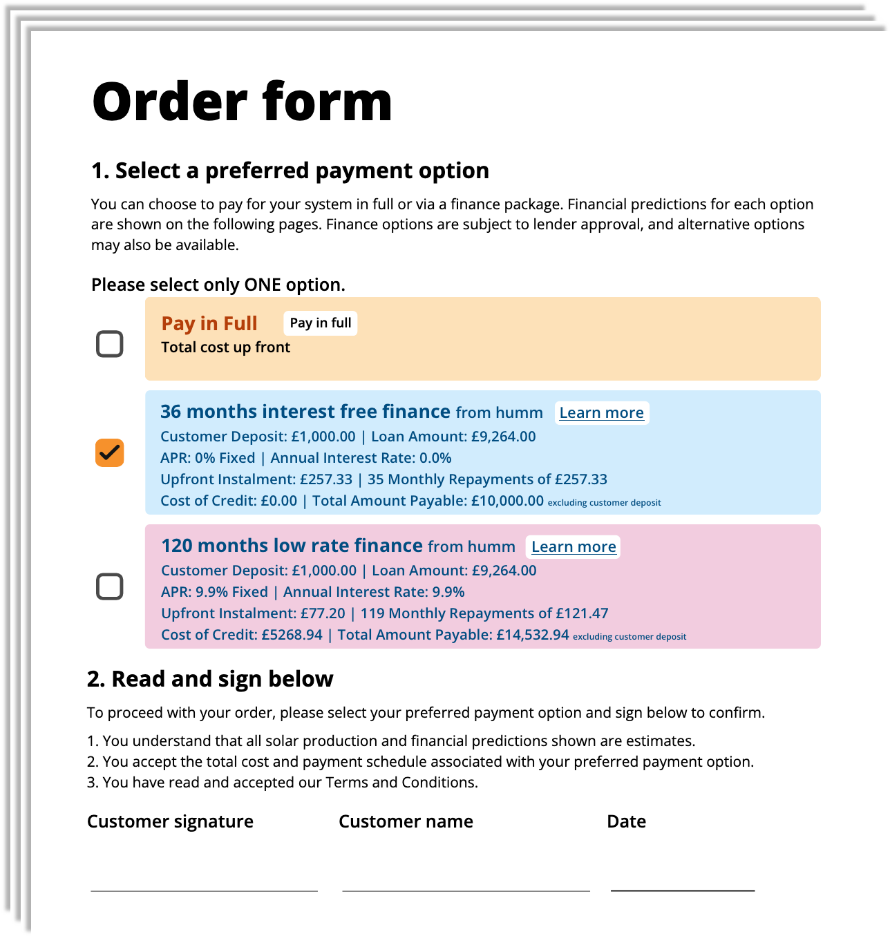 FinMatch Lender Modal & Instant Checkout Modal