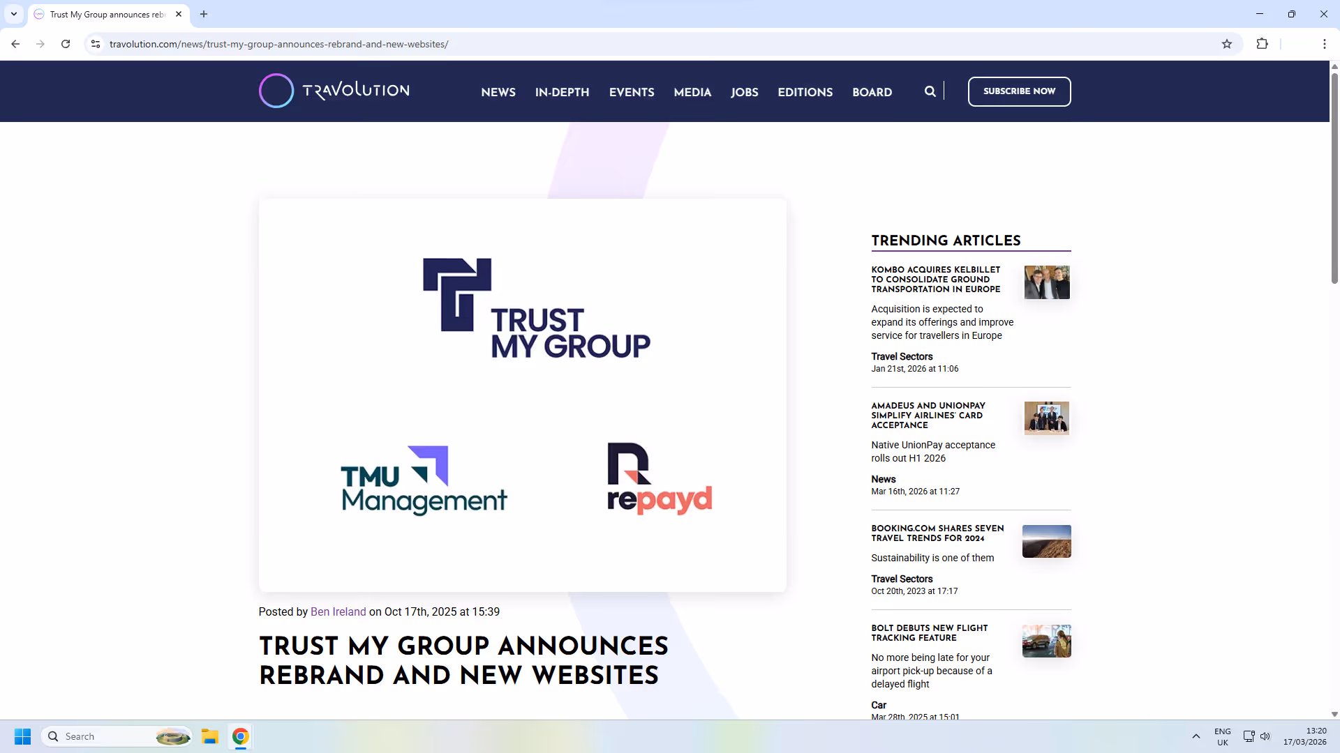 Trust My Group Announces Rebrand and New Websites
