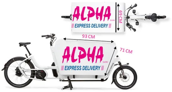 Véhicule Vélo Cargo Alpha Express