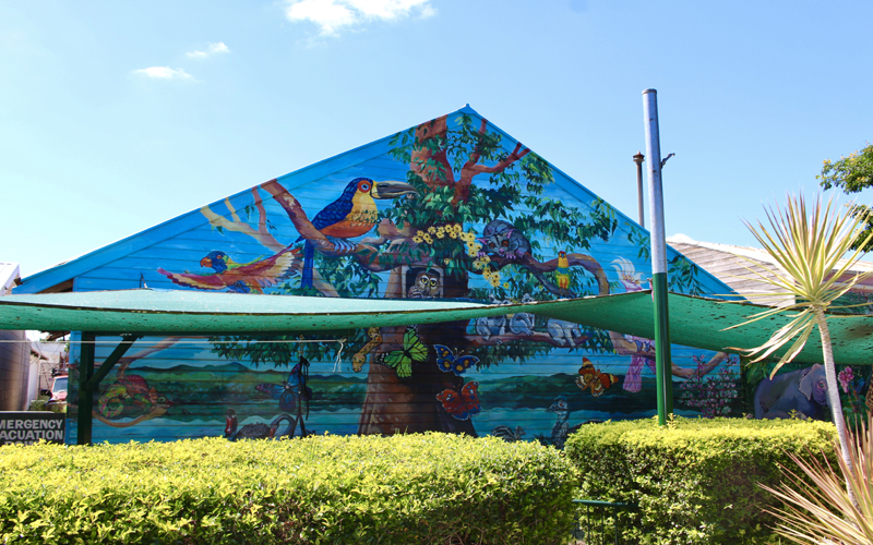 image of children playing with educational toys