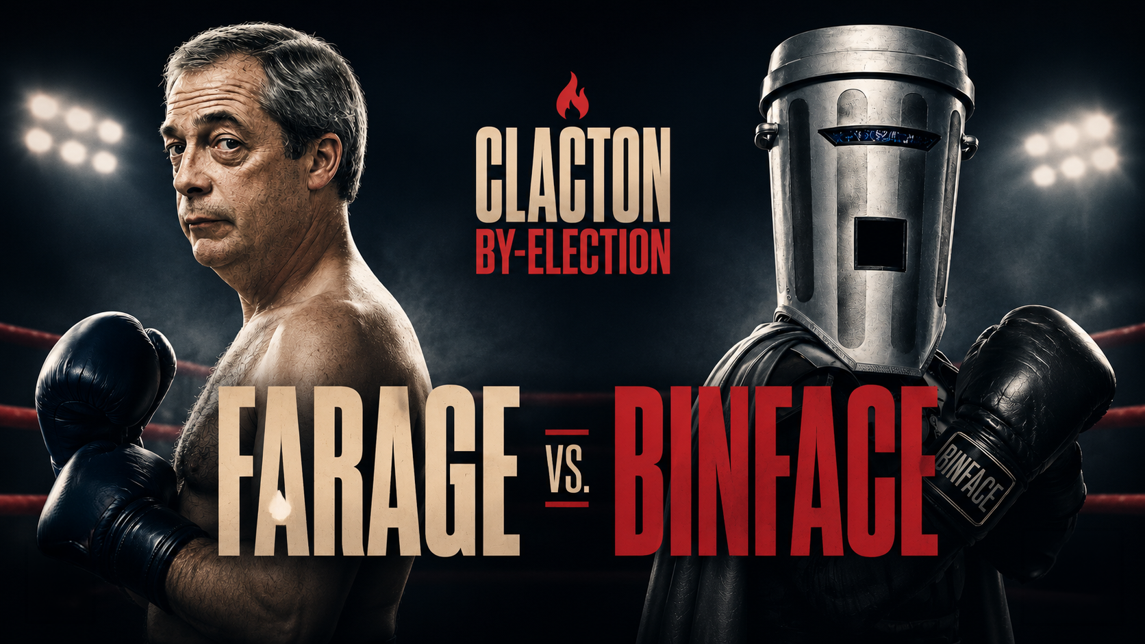 Farage vs Binface — Clacton By-Election