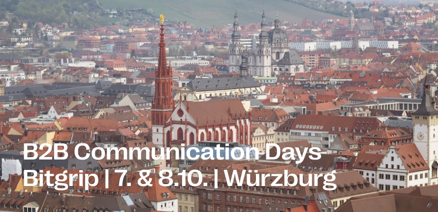 Bitgrip bei B2B Communication Days 2026 Triff uns am Stand und auf der Bühne