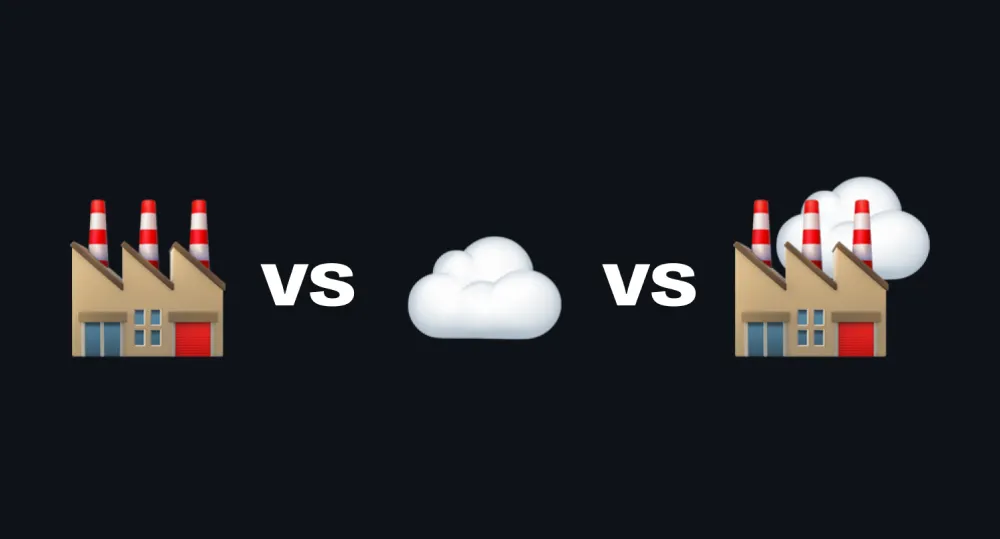 CMS-Hosting Guide: On-Premises vs. Cloud vs. Hybrid