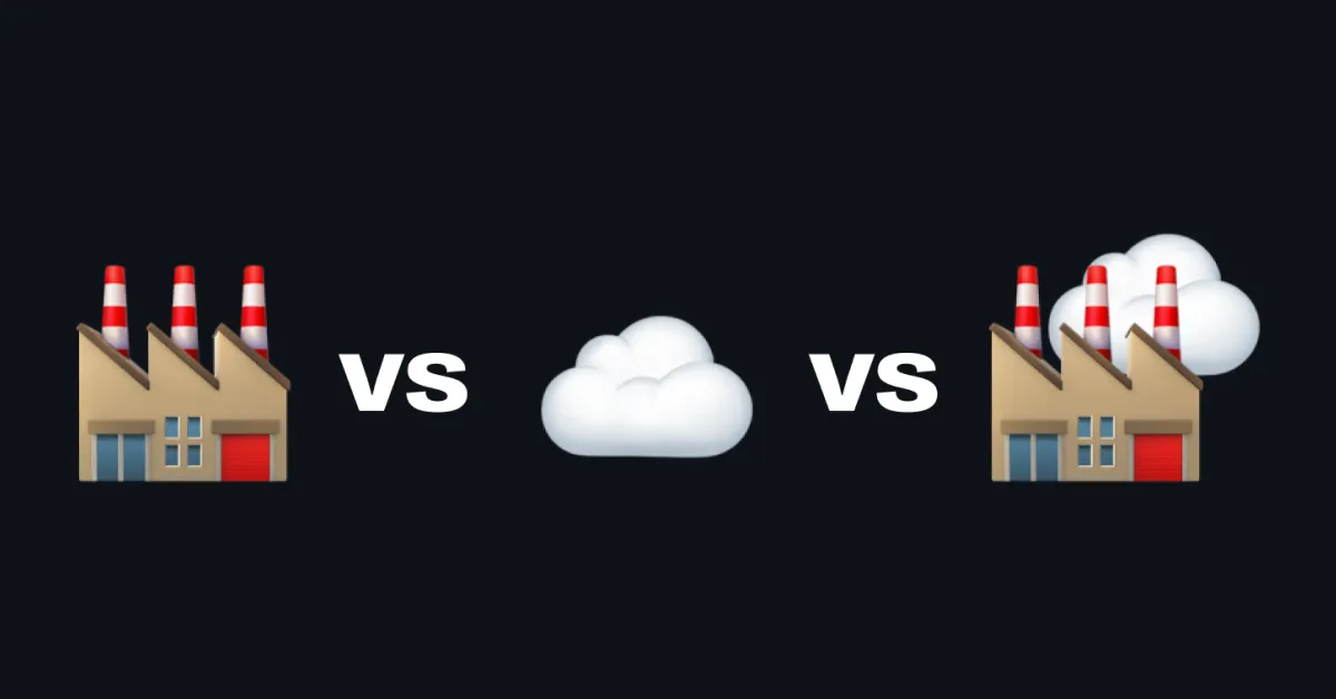 CMS-Hosting Guide: On-Premises vs. Cloud vs. Hybrid