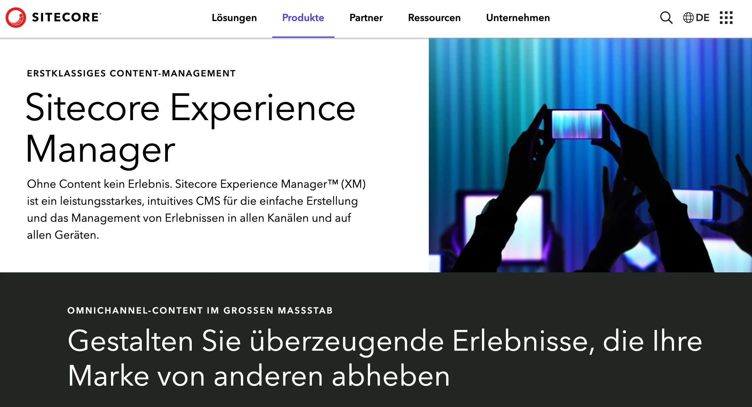 Sitecore Experience Manager (XM)