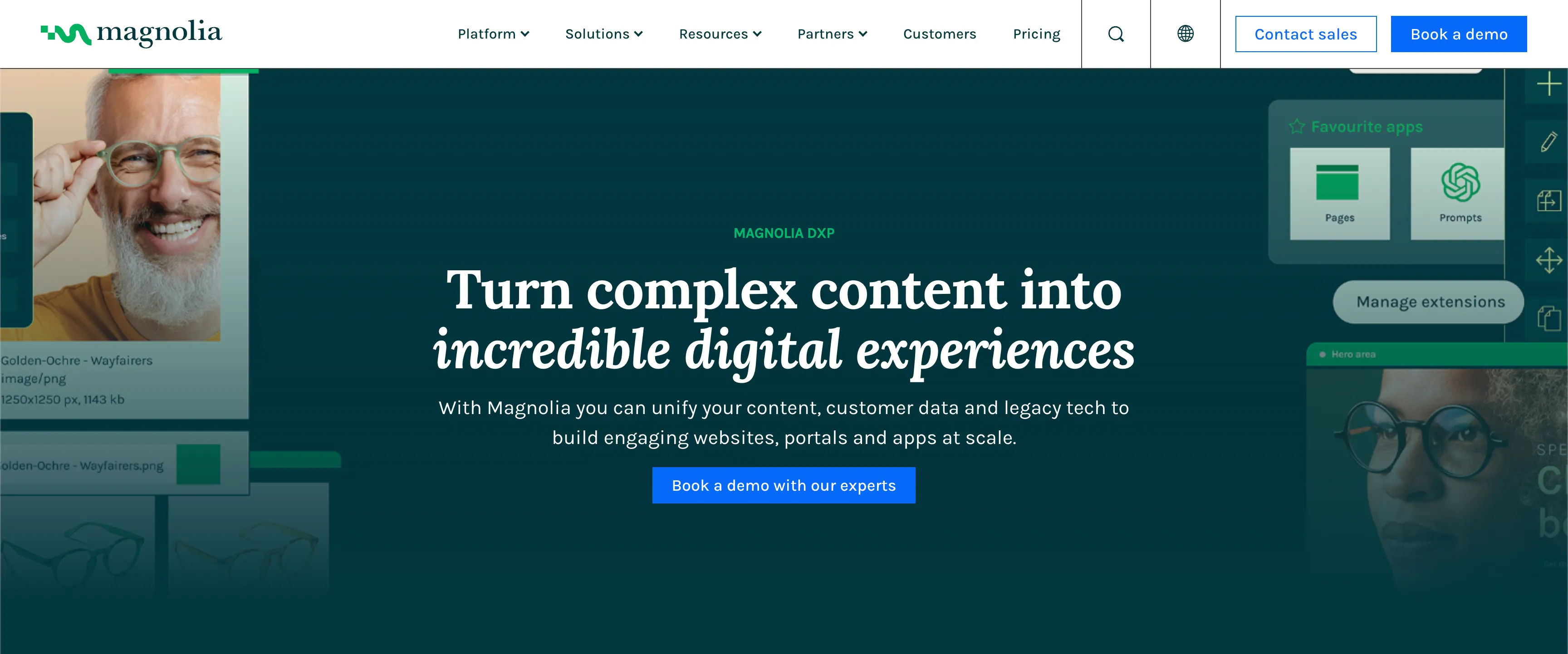 Magnolia DXP und CMS