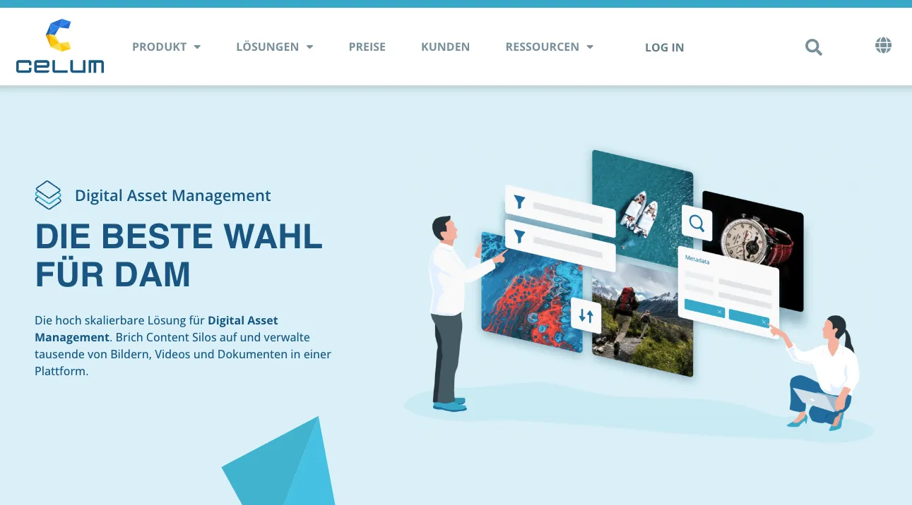 Celum Digital Asset Management Software