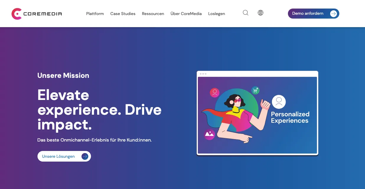 CoreMedia: Digital Asset Management Plattform als Teil des Content Management Systems