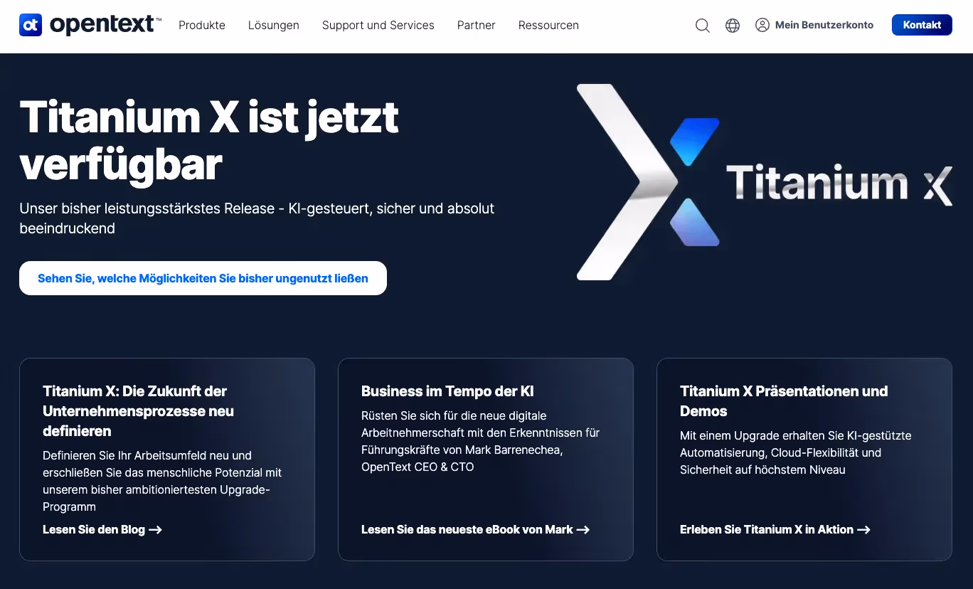 Was ist OpenText?