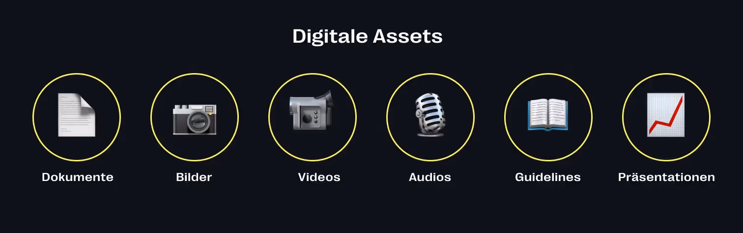 DAM-System: Digitale Assets