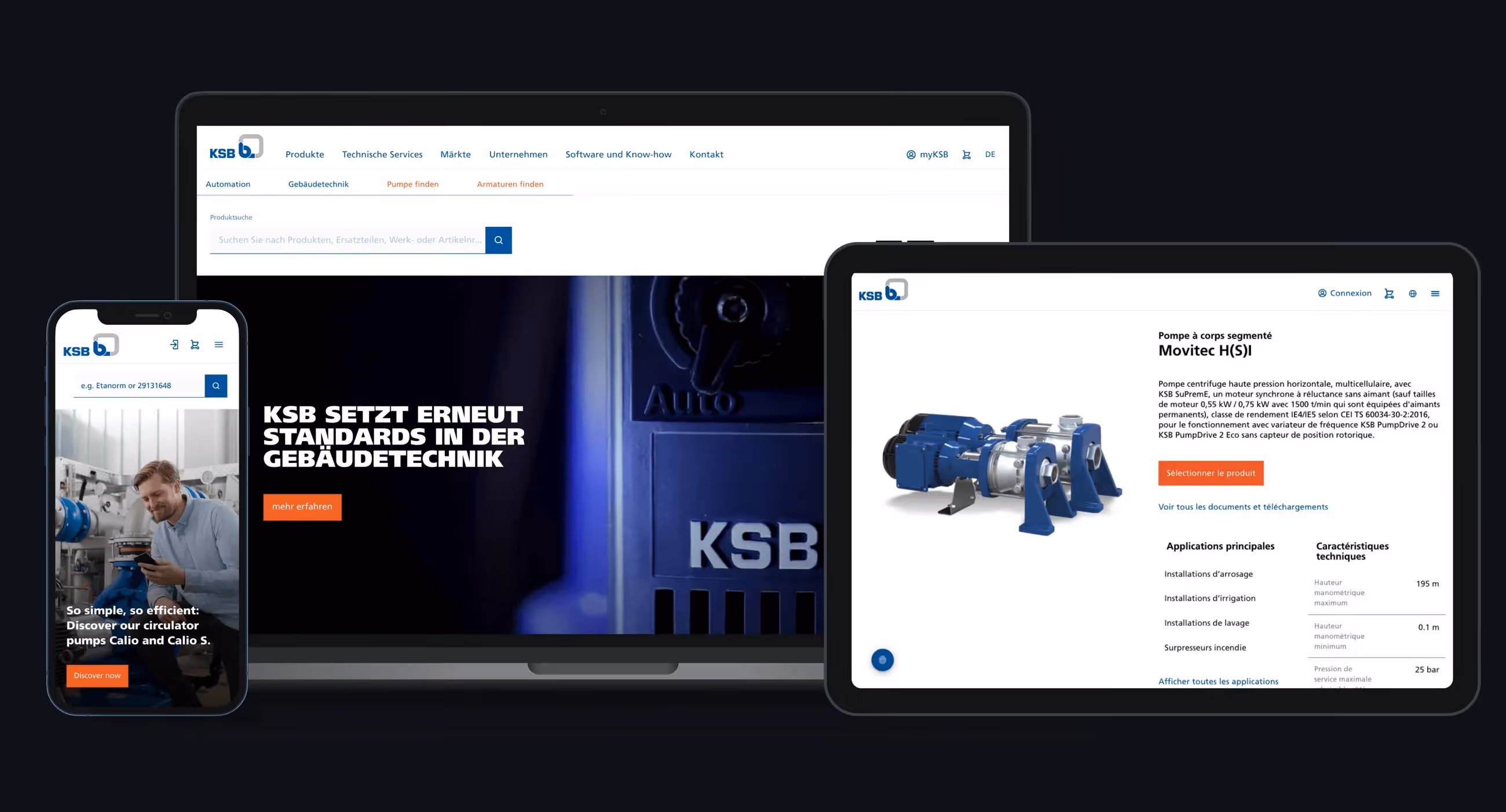 Relaunch der KSB Website