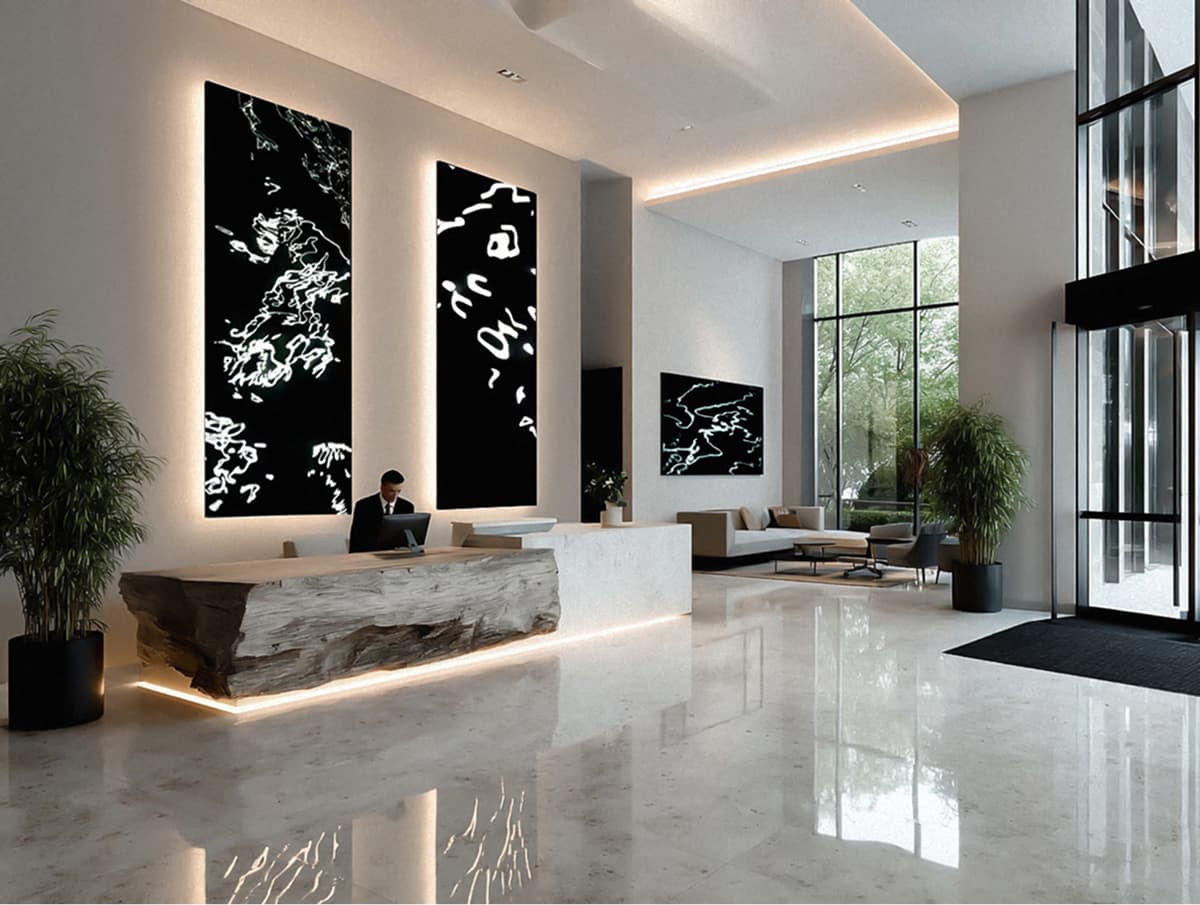 Tali's art in residential & real estate spaces
