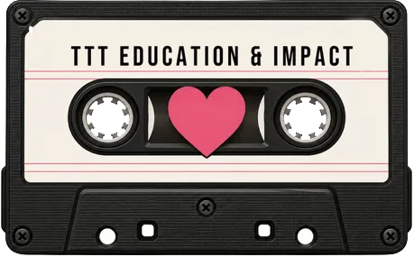 TTT Education & Impact - cassette logo