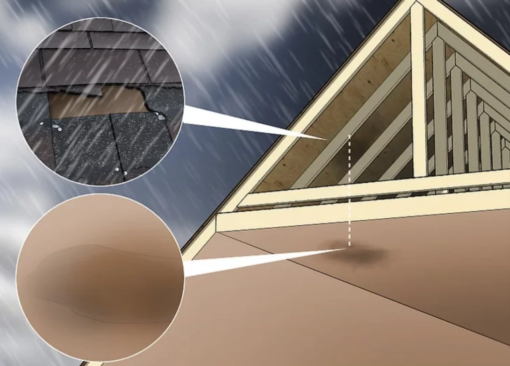 how to fix leaking roofs