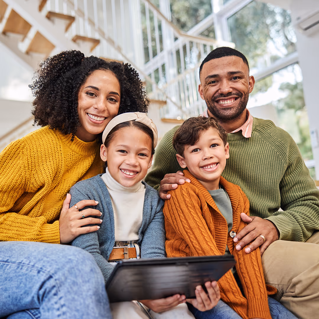 Happy black family, family therapy at therapy academy in frisco, tx