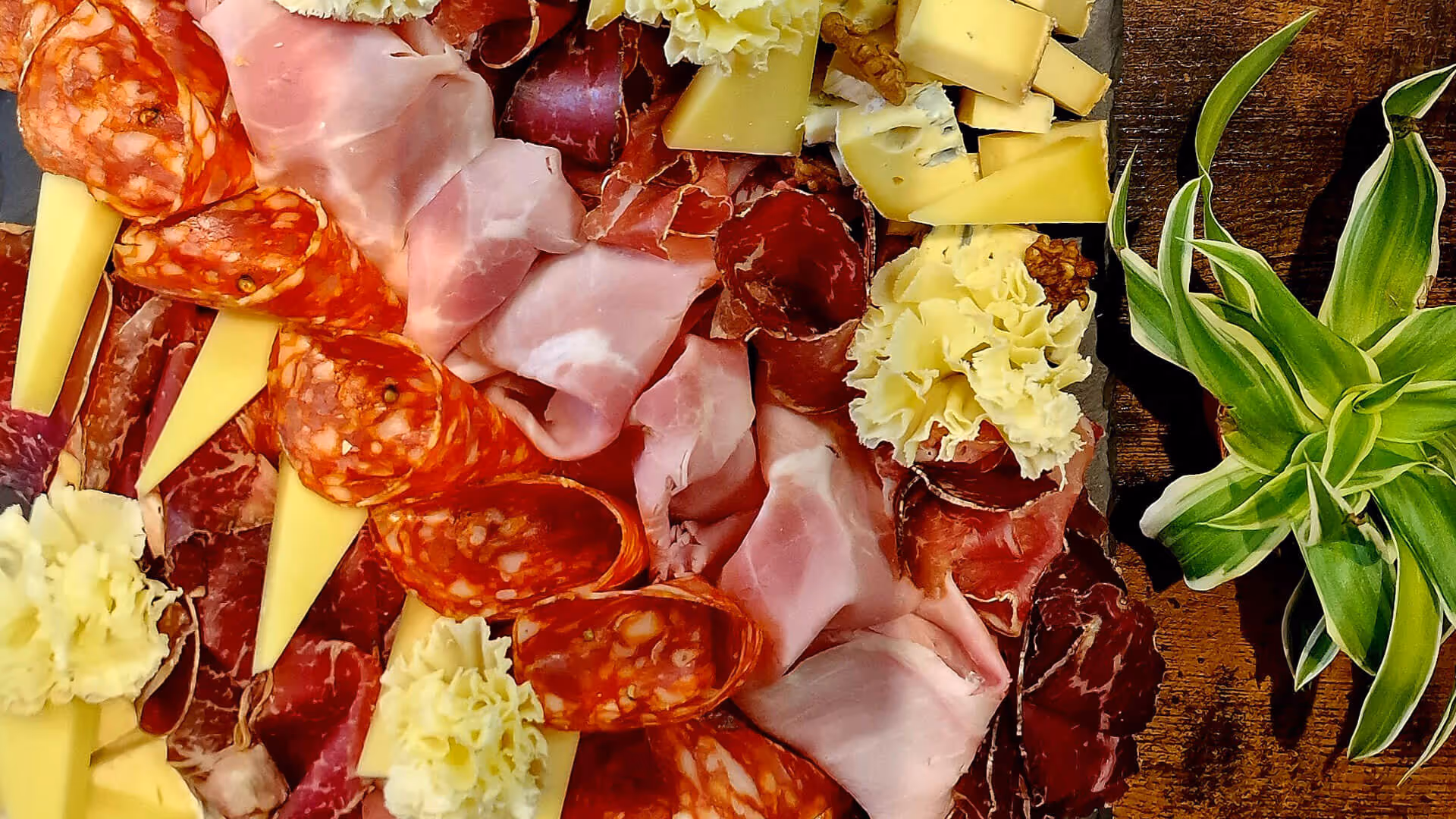 Plateau de charcuterie et fromage