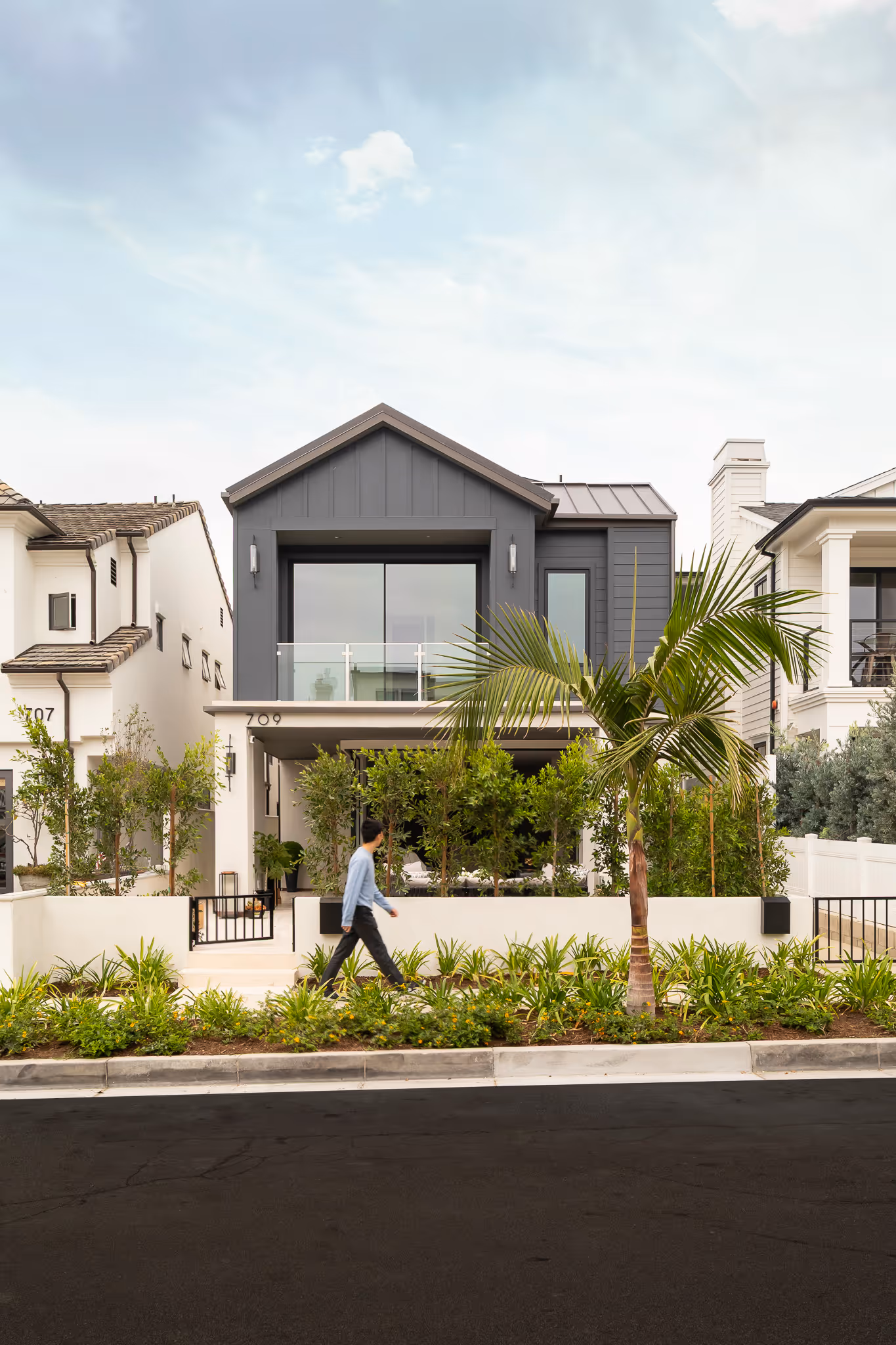 stone creek custom home remodel 709 larkspur ave corona del mar ca Exterior