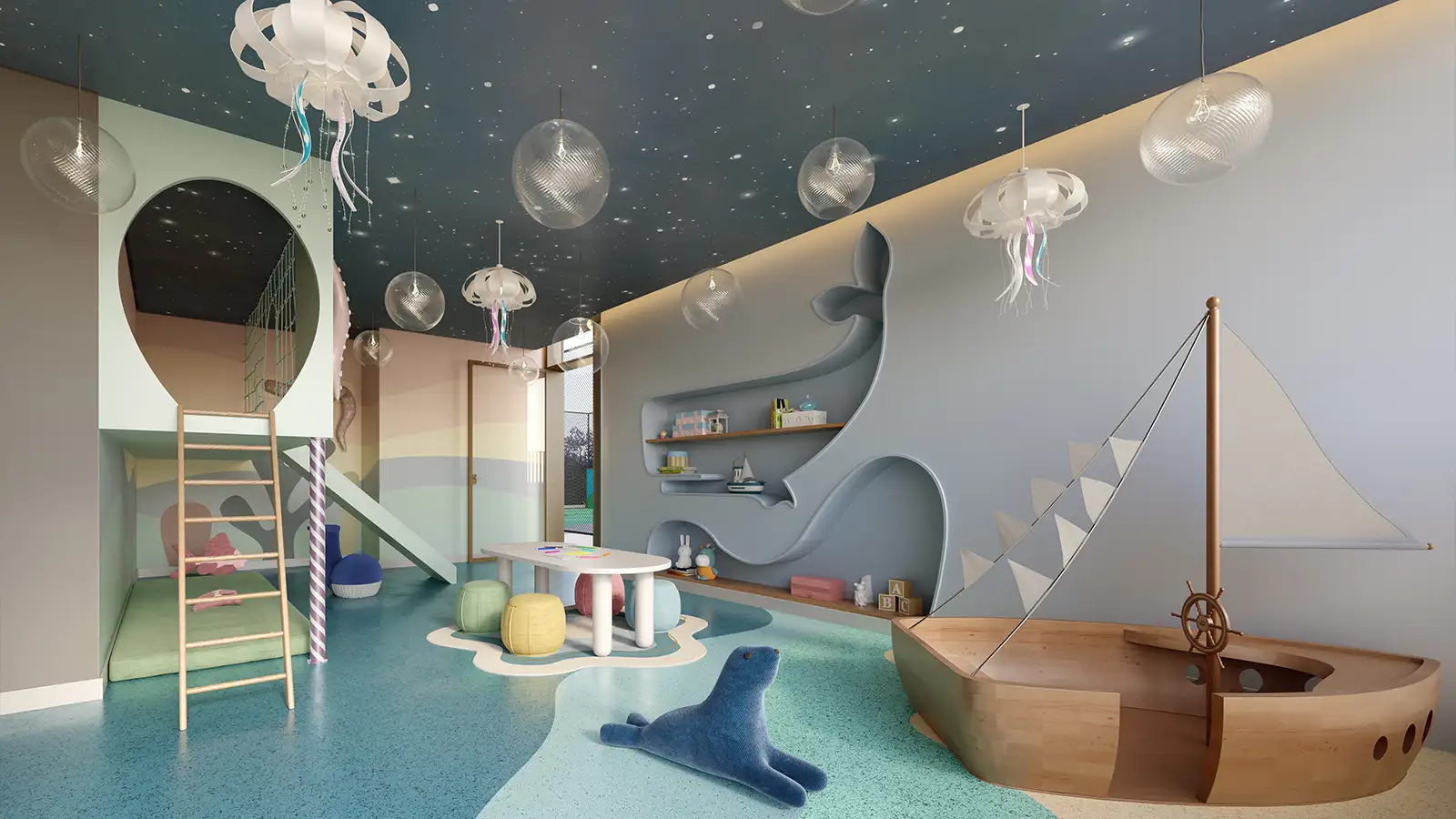 Lobby terreo torre A