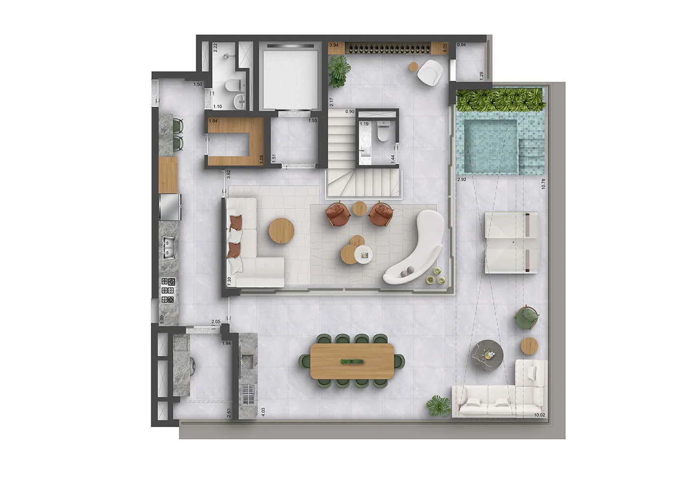 Duplex-312m²