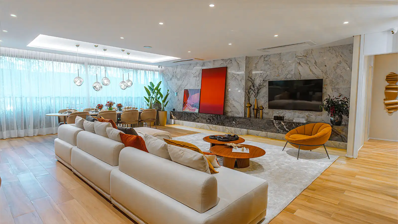 Living - Apto 164m²