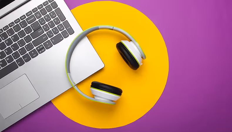 Photo of digital content on a tablet