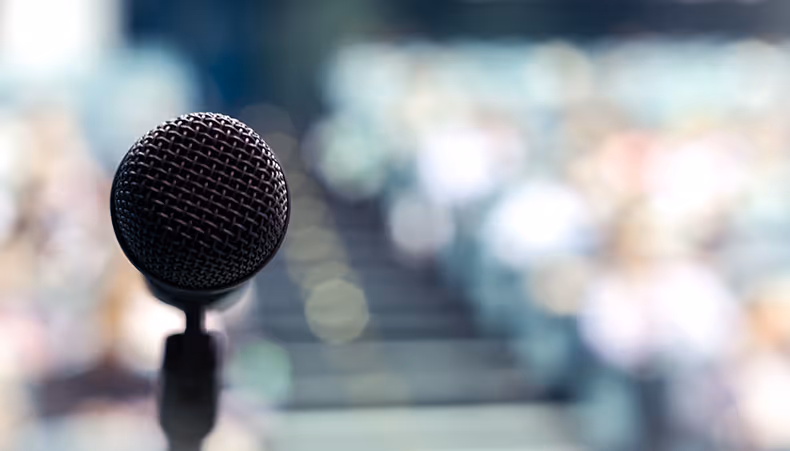 Photo of seats inside a theatre