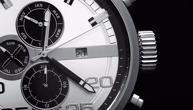 Photo of commuter checking email