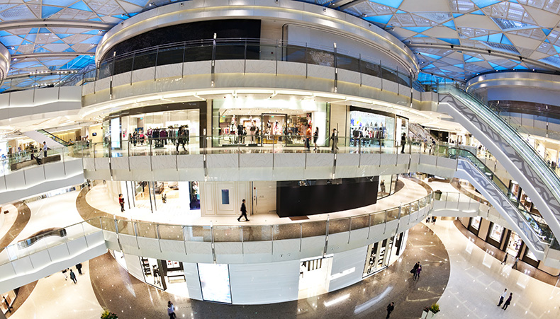 Photo of high street stores