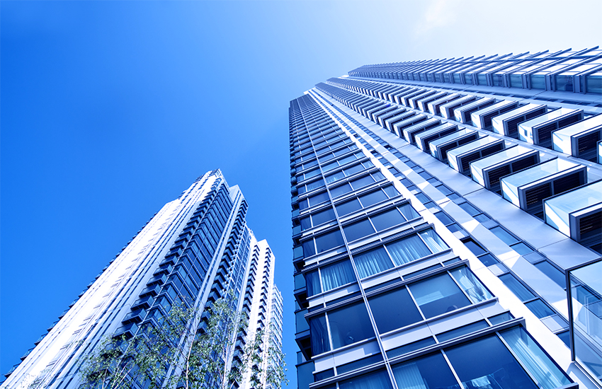 Tall Apartment Block