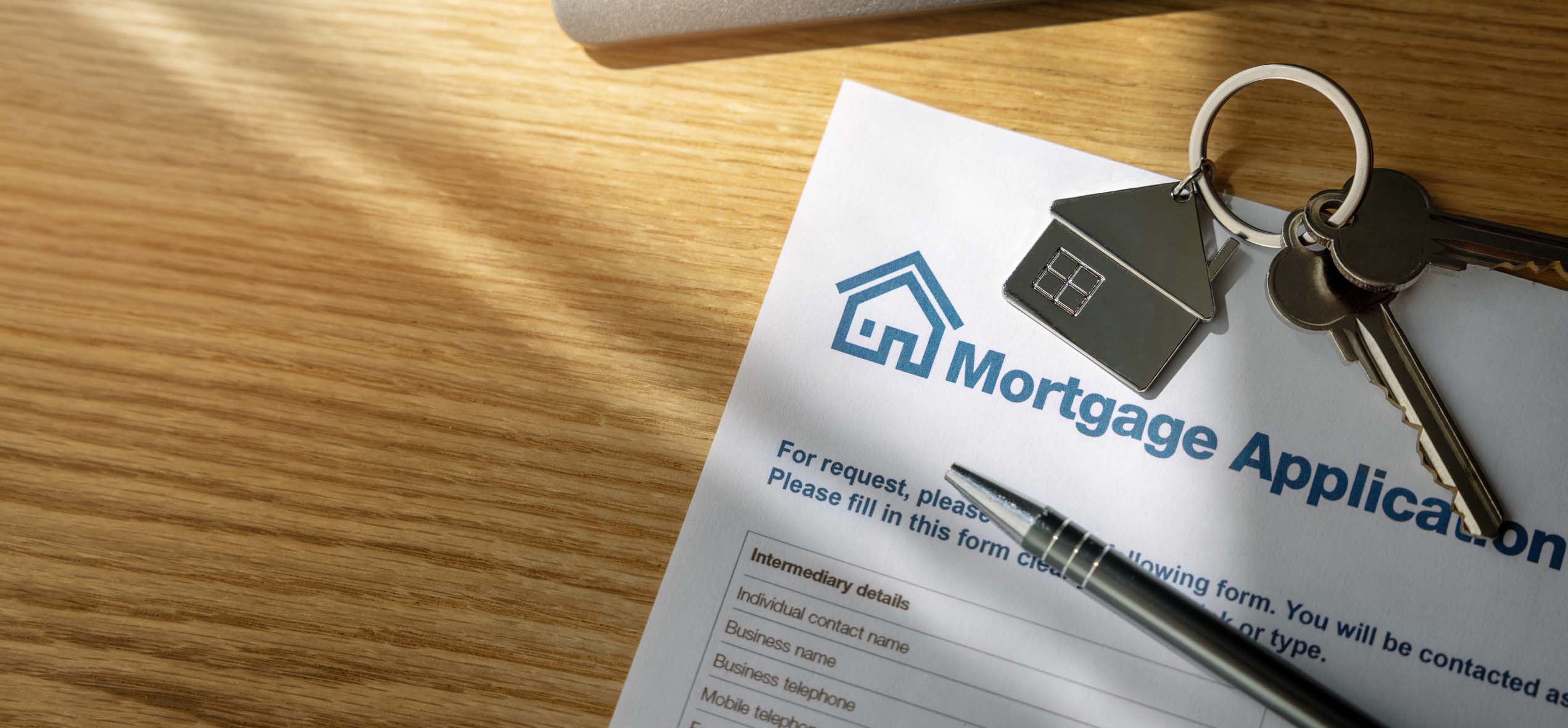 Mortgage application image