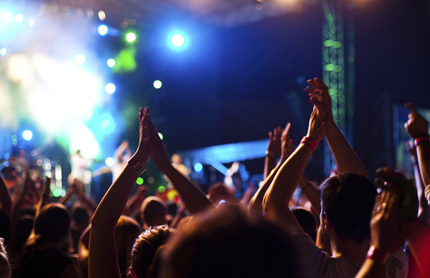 Concert audience