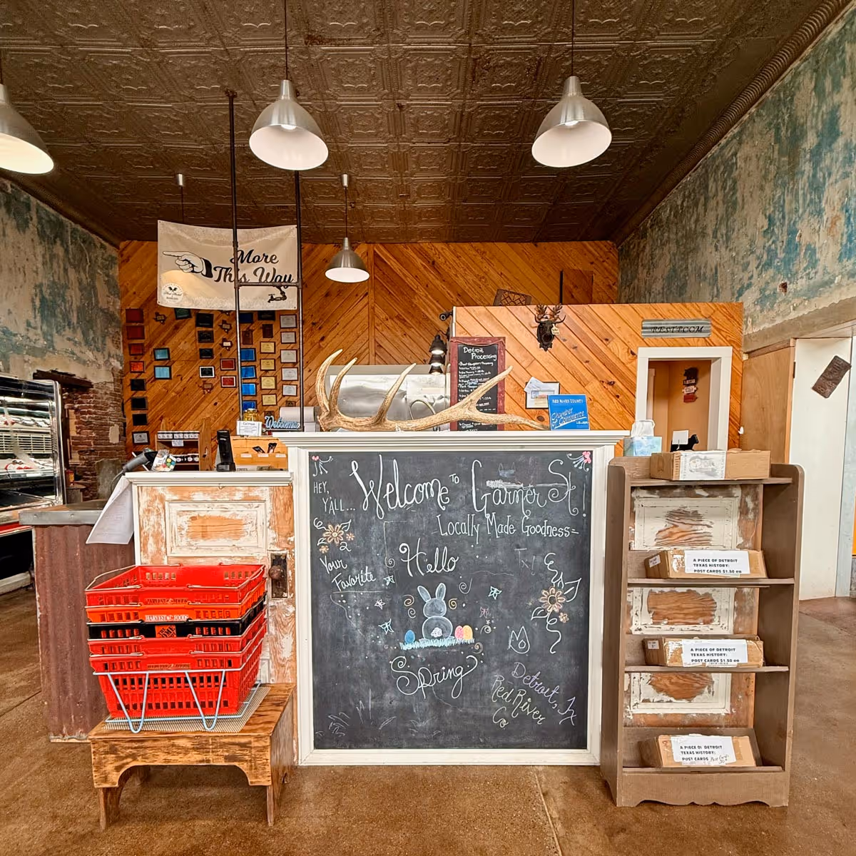 Dogwood Market at Garner Street Market & BBQ in Detroit Texas