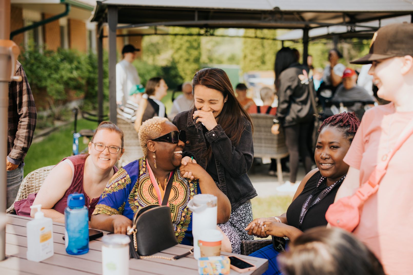 image of educational workshops in progress (for a environmental conservation nonprofit)